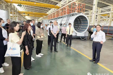 Guests of the green manufacturing technology training class for PVC products visited JWELL Machinery's Haining factory with a complete success