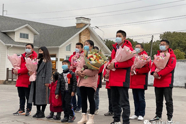 On January 20, 2021, JWELL Suzhou plant held a grand welcome ceremony to welcome the overseas commissioning heroes back as scheduled