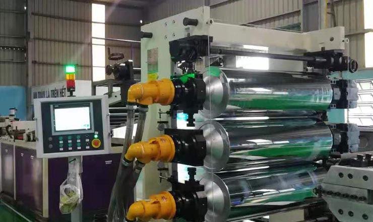 ABS Sheet Extrusion Line working process
