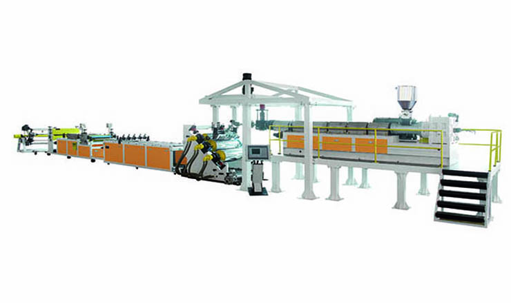 pp sheet extrusion line china