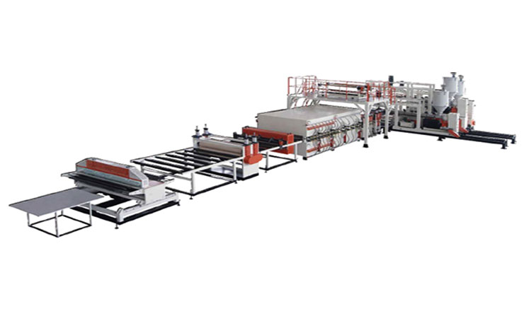 PP Hollow Sheet Extrusion Line