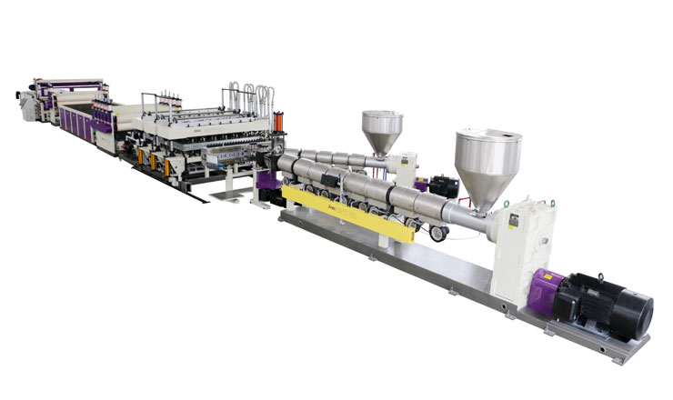 PP Hollow Sheet Extrusion Line