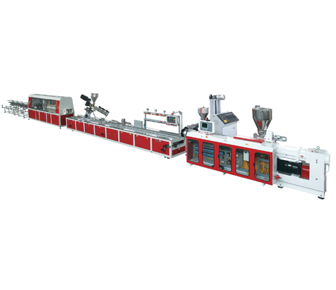 Plastic Profile Extrusion Line