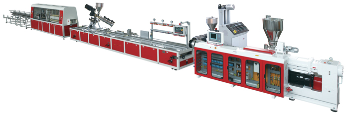 Plastic Profile Extrusion Line