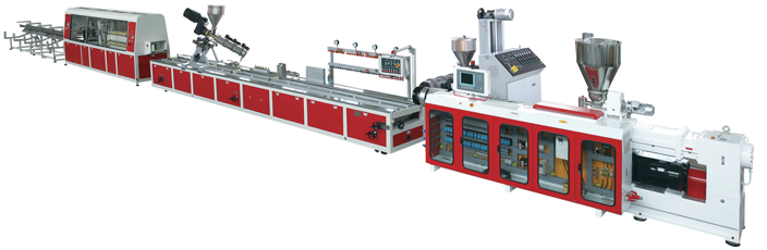 PVC Profile Extrusion Line