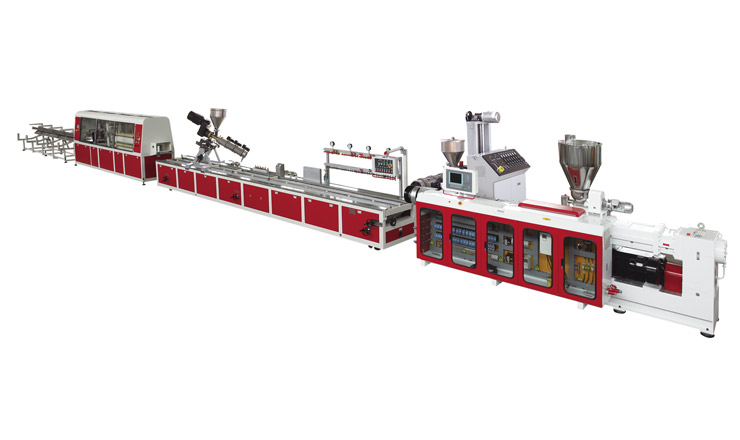 PVC Profile Extrusion Line