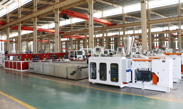 PVC Profile Extrusion Line