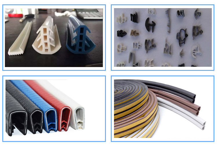 PVC/TPU/TPV/TPE Sealing Profile Extrusion Line Application