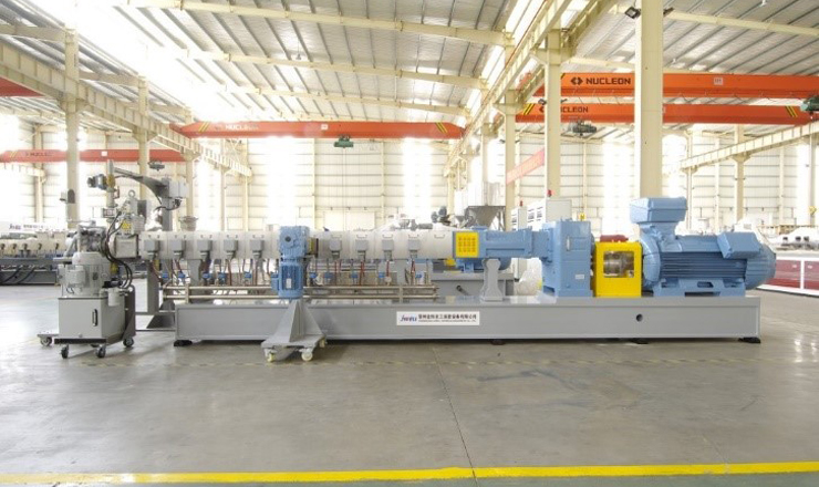 co rotating twin screw extruder cjwv large volume series 3