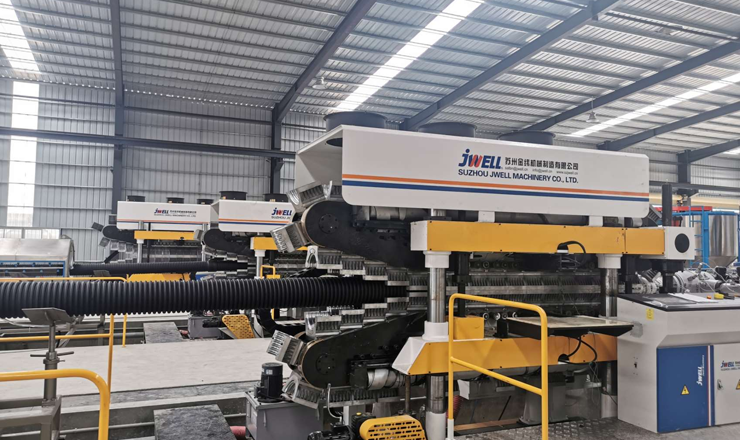 corrugated pipe machine 3