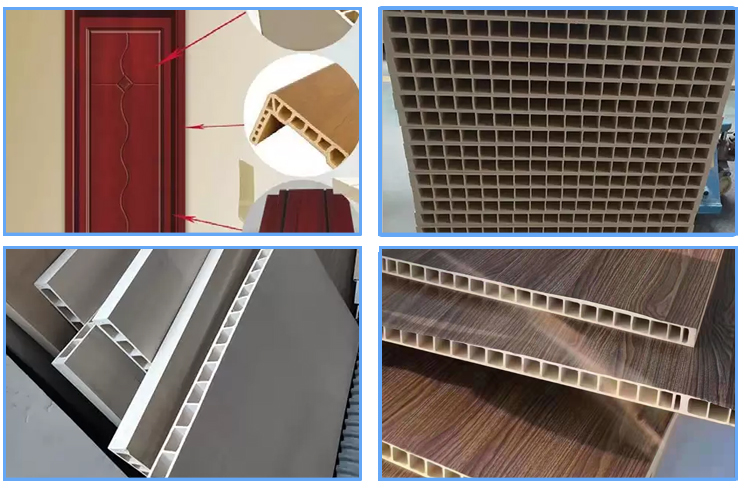 PVC door panel Extrusion Line Application