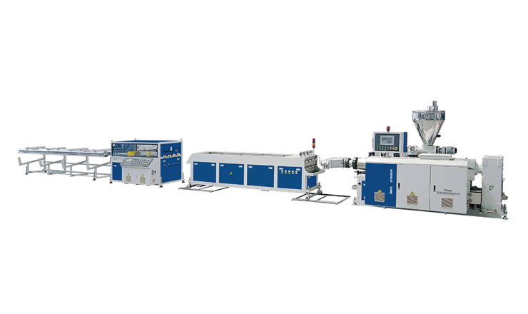 Twin Screw Pvc Pipe Machine