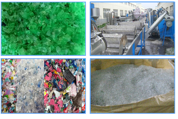 PET bottle recycling washing Line Application