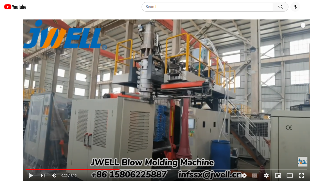 JWELL Machinery Road Cone Extrusion blow molding machine