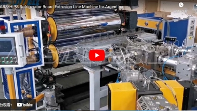 ABS/HIPS Refrigerator Board Extrusion Line Machine for Argentina